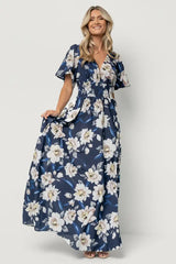 Verona Smocked Maxi Dress