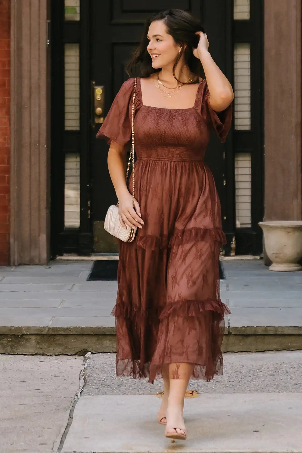 Auden Lace Maxi Dress
