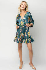 Desiree Satin Short Dress