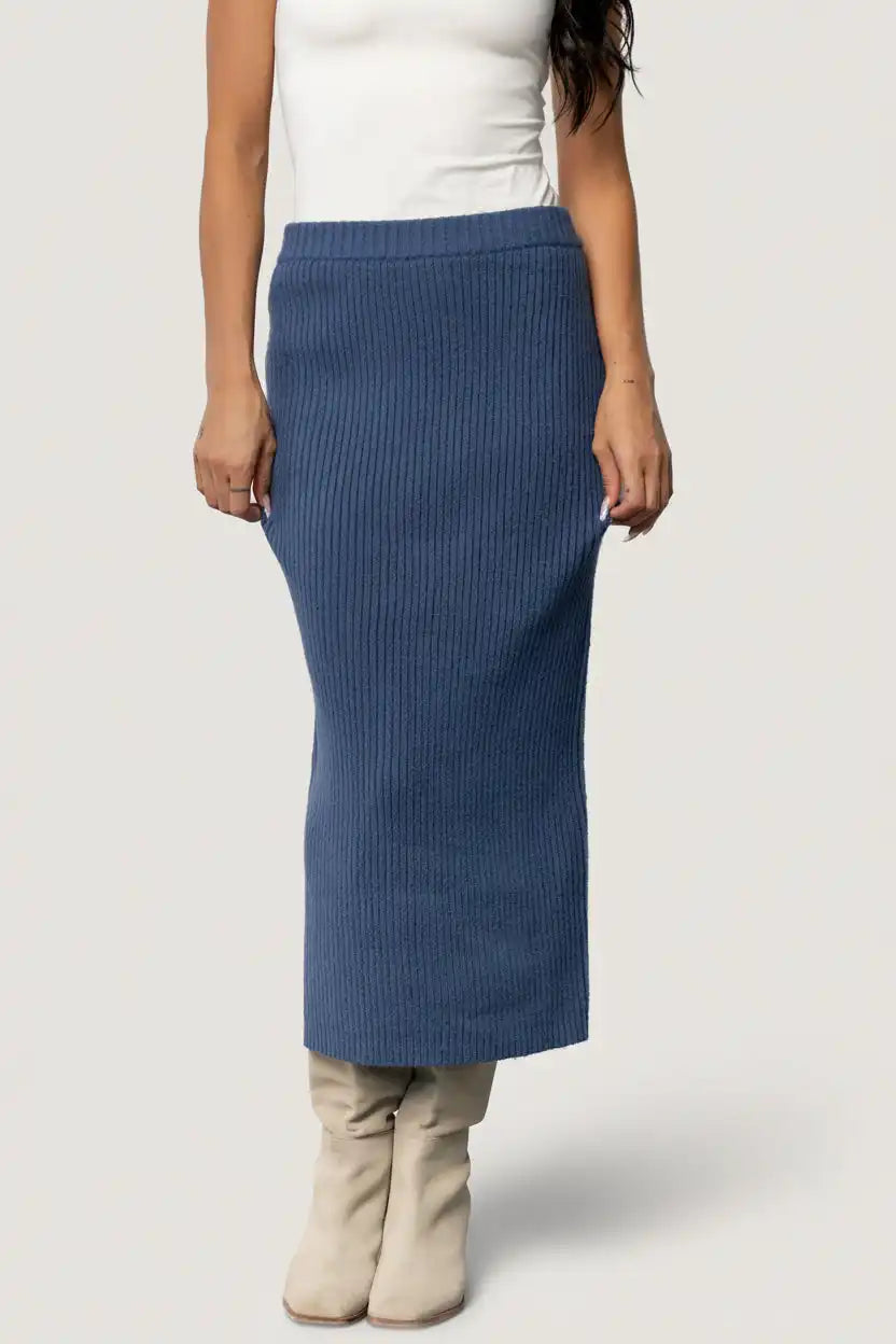 Blair Rib Knit Skirt