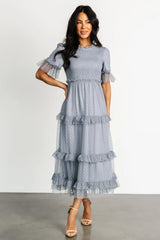 Lysandra Smocked Dot Dress