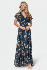 Lynlee Metallic Maxi Dress