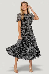 Mirabel Eyelet Midi Dress