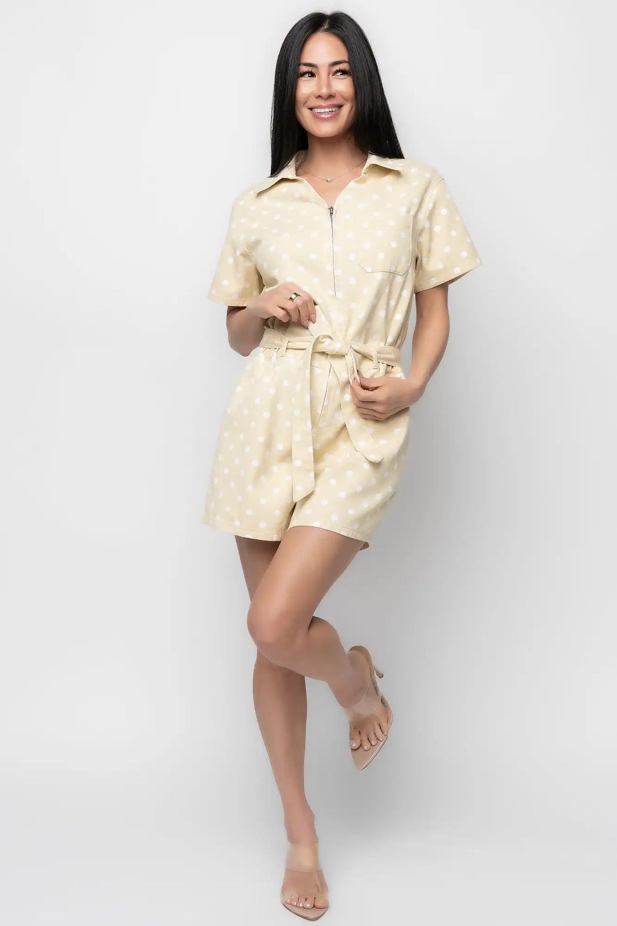 Korra Zip Up Romper