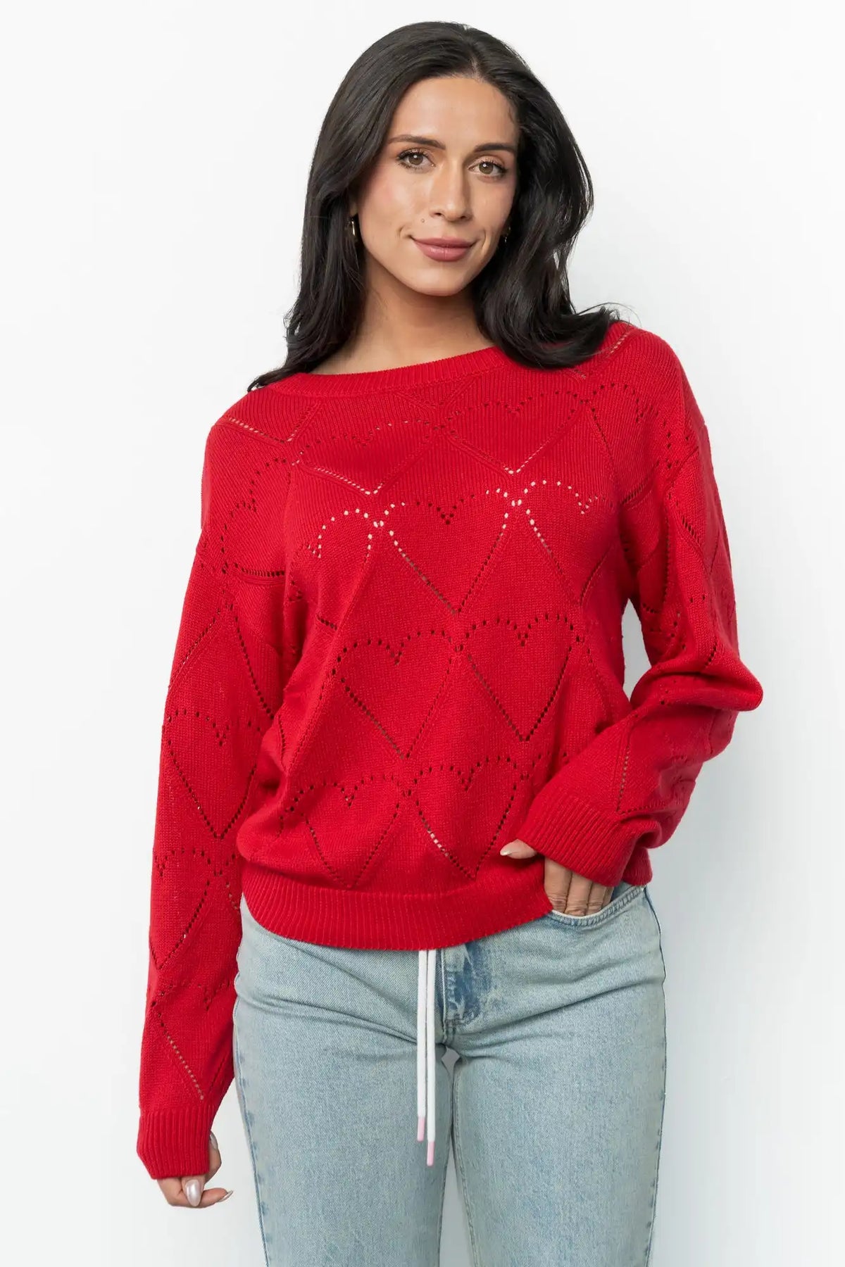 Heartfelt Sweater Top