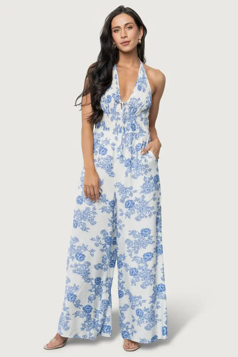 Promesa Halter Jumpsuit