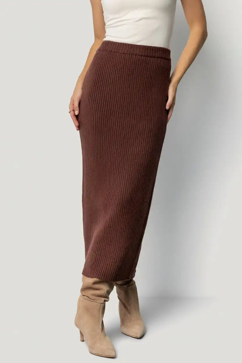 Blair Rib Knit Skirt
