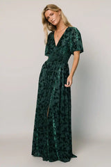 Veronica Velvet Maxi Dress