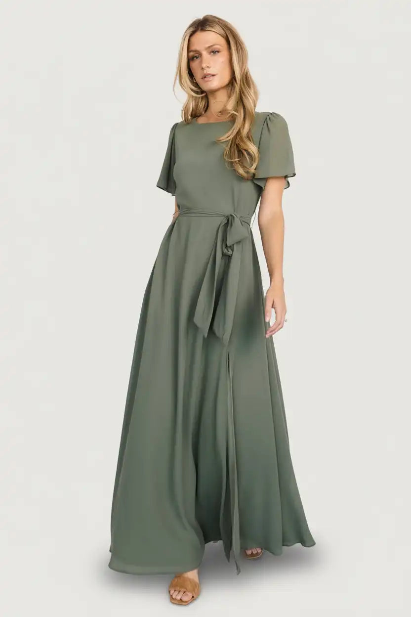 Naomi Short Sleeve Maxi Dress