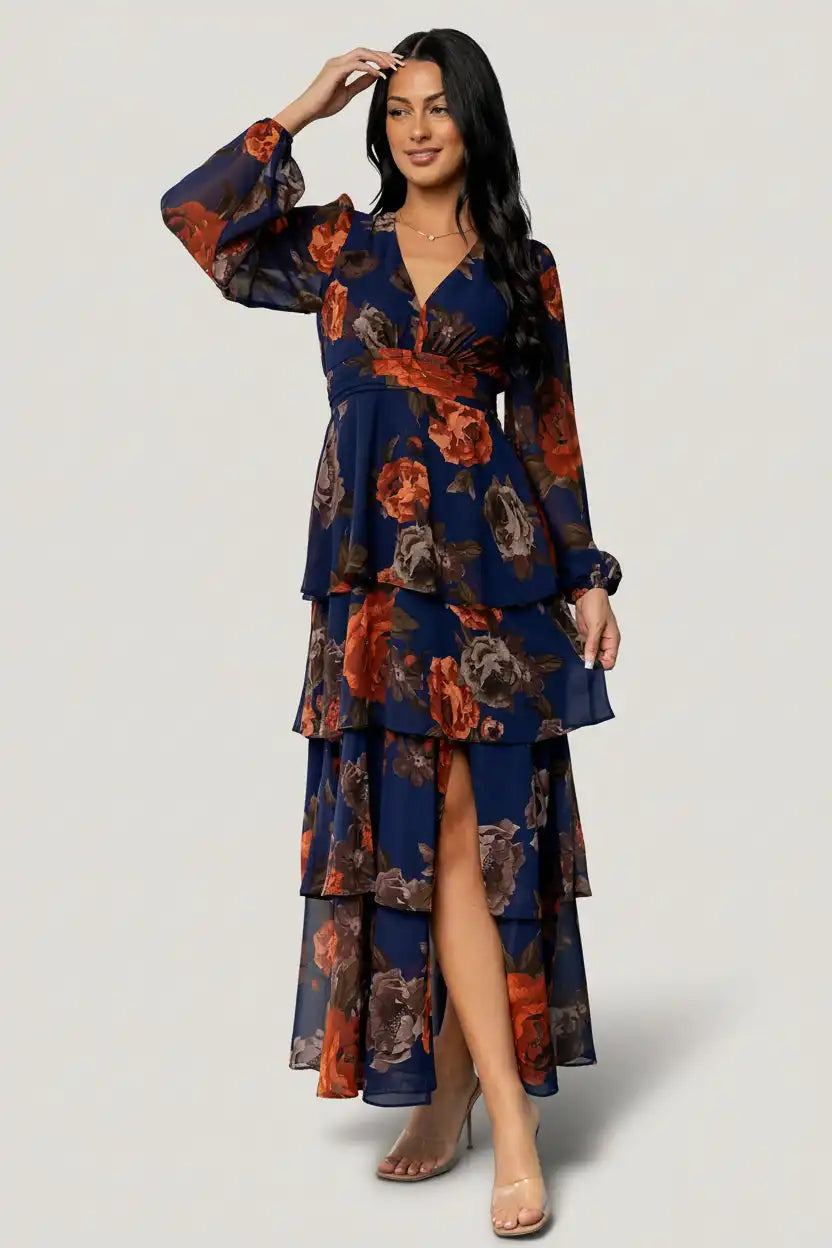 Mariella Tiered Maxi Dress