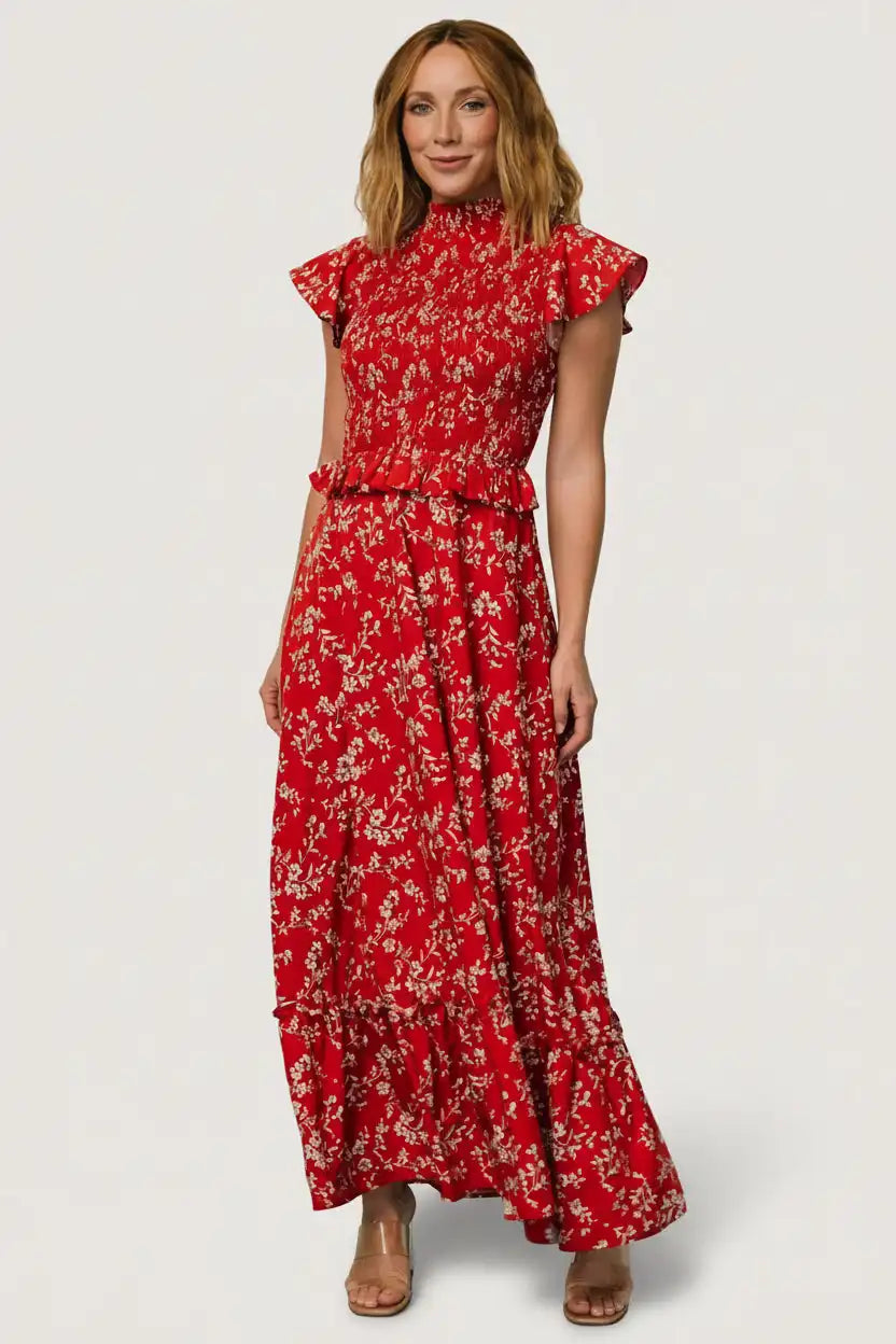 Orla Ruffle Maxi Dress