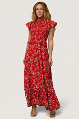 Orla Ruffle Maxi Dress