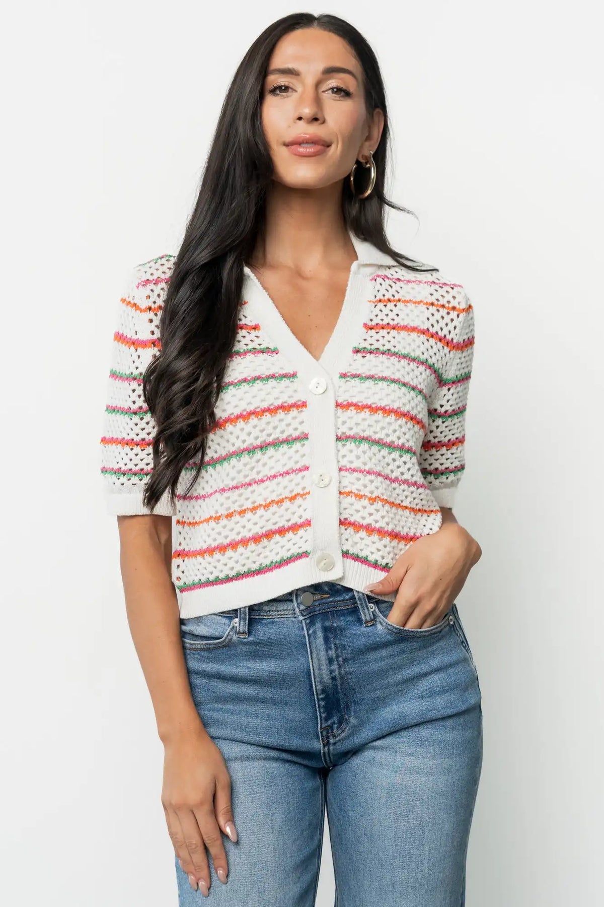 Viento Button Up Cardigan