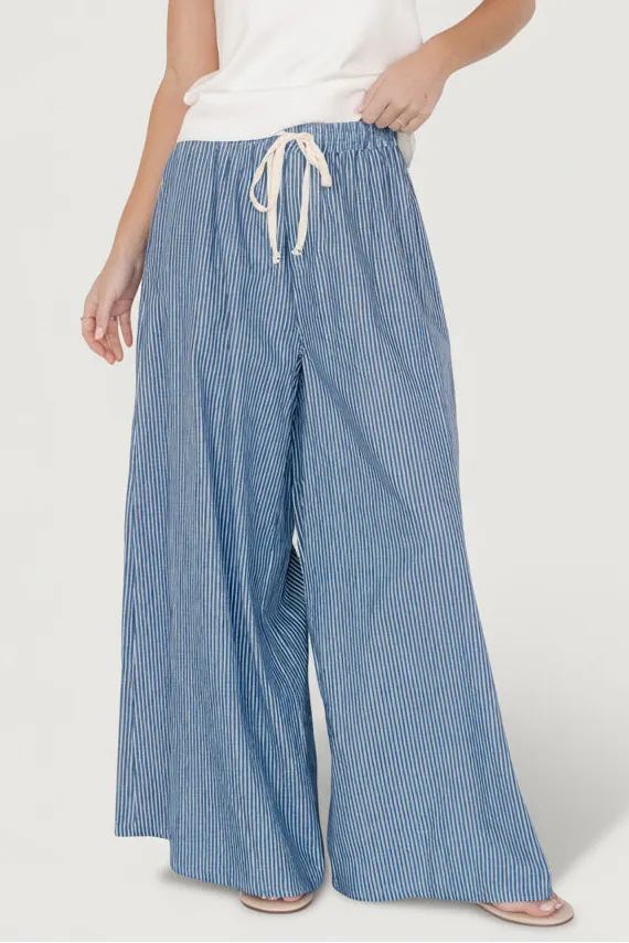 Odelia Striped Pants