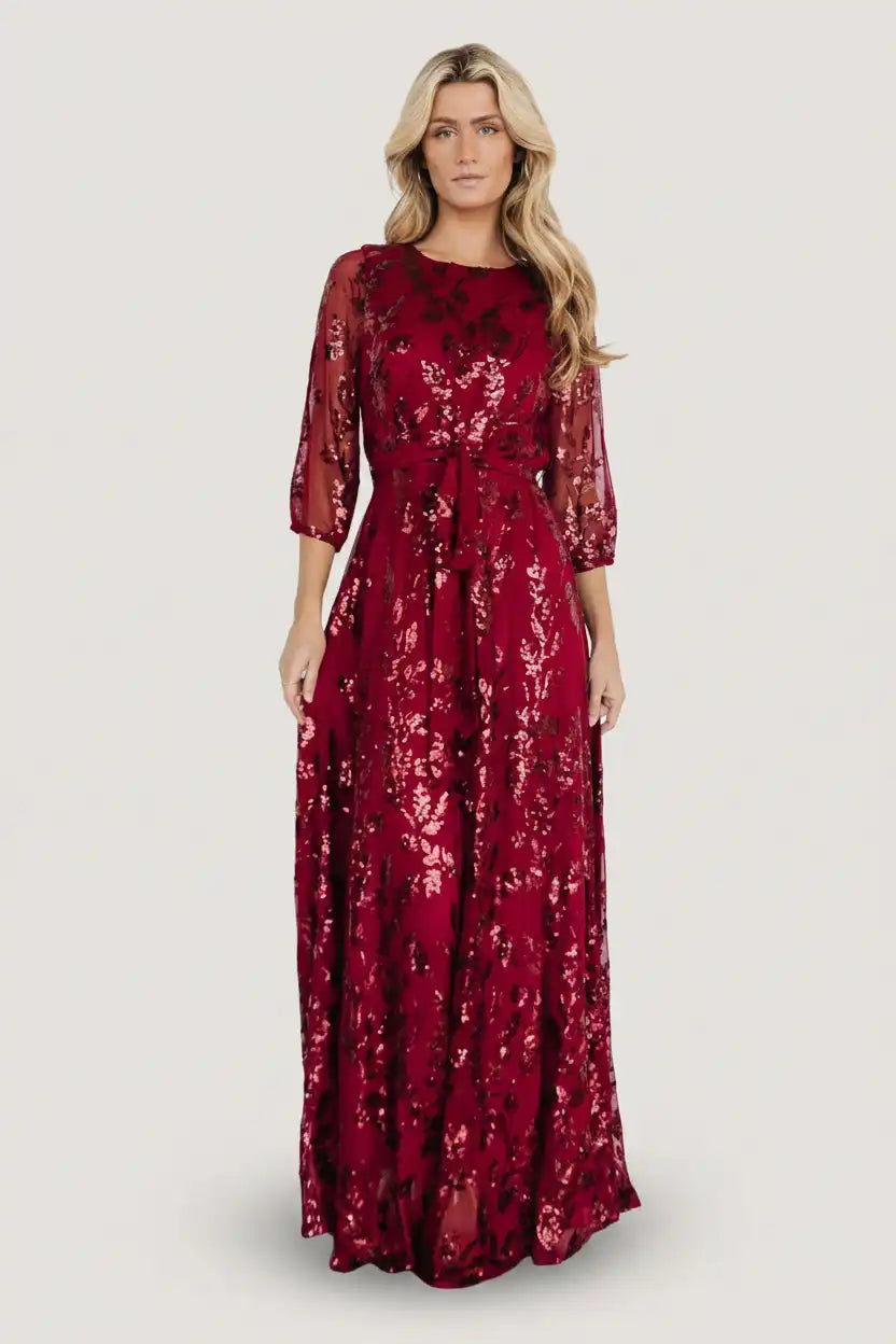 Destiny Sequin Maxi Dress