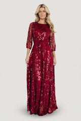 Destiny Sequin Maxi Dress
