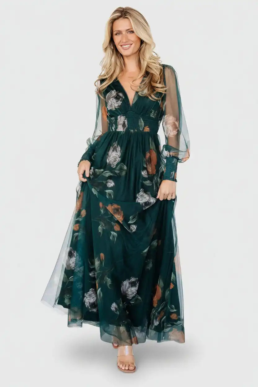 Layla Tulle Maxi Dress