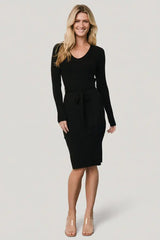 Blayne Ribbed Midi Dress