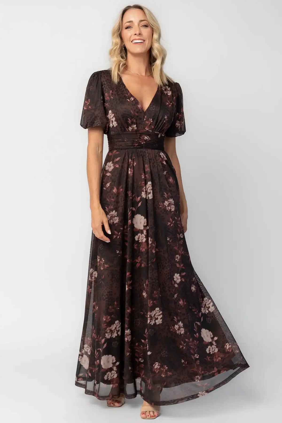 Whitney Mesh Maxi Dress