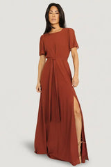 Naomi Short Sleeve Maxi Dress