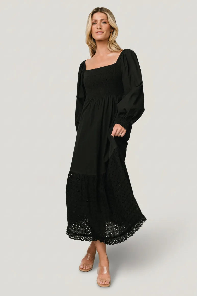 Chandler Eyelet Maxi Dress