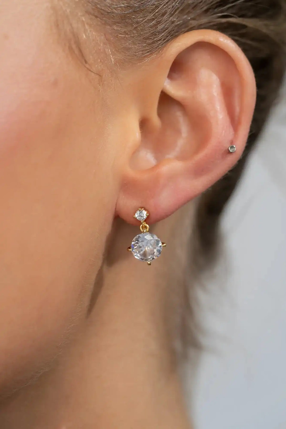 Lunette Drop Earrings