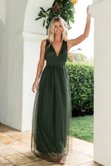 Kamila Tulle Maxi Dress