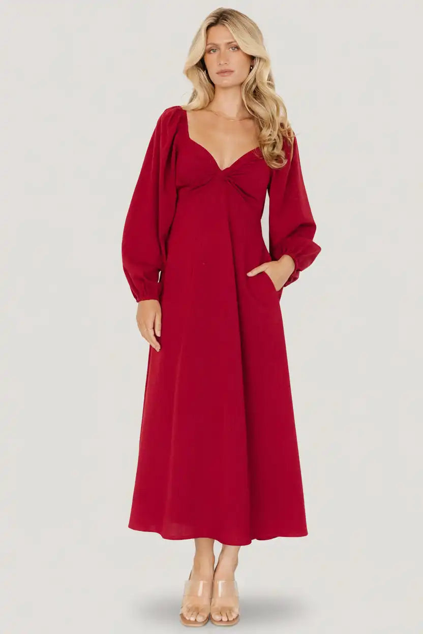 Rosalie Back Tie Dress