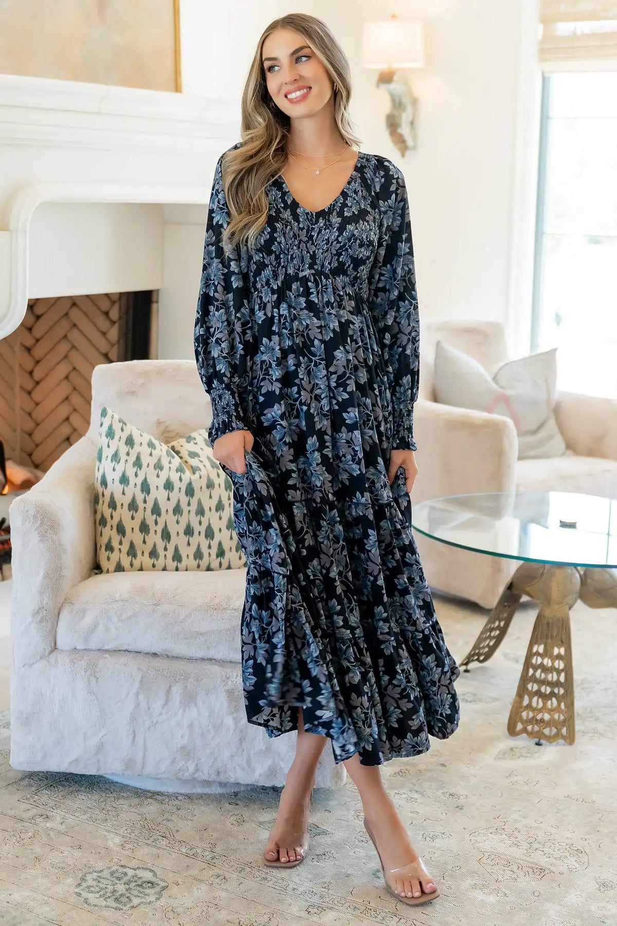 Rayna Smocked Dress