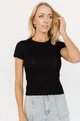 Penny Pointelle Top