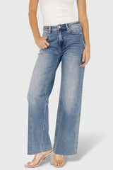 Noah High Rise Straight Leg Jeans