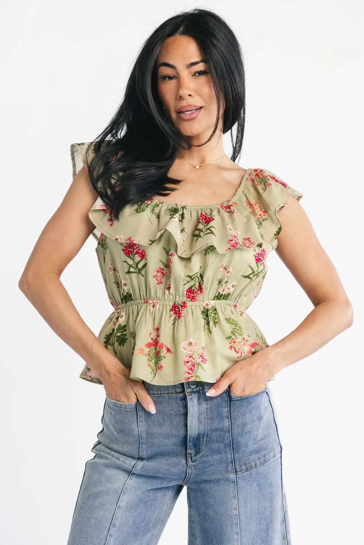 Lissie Peplum Top