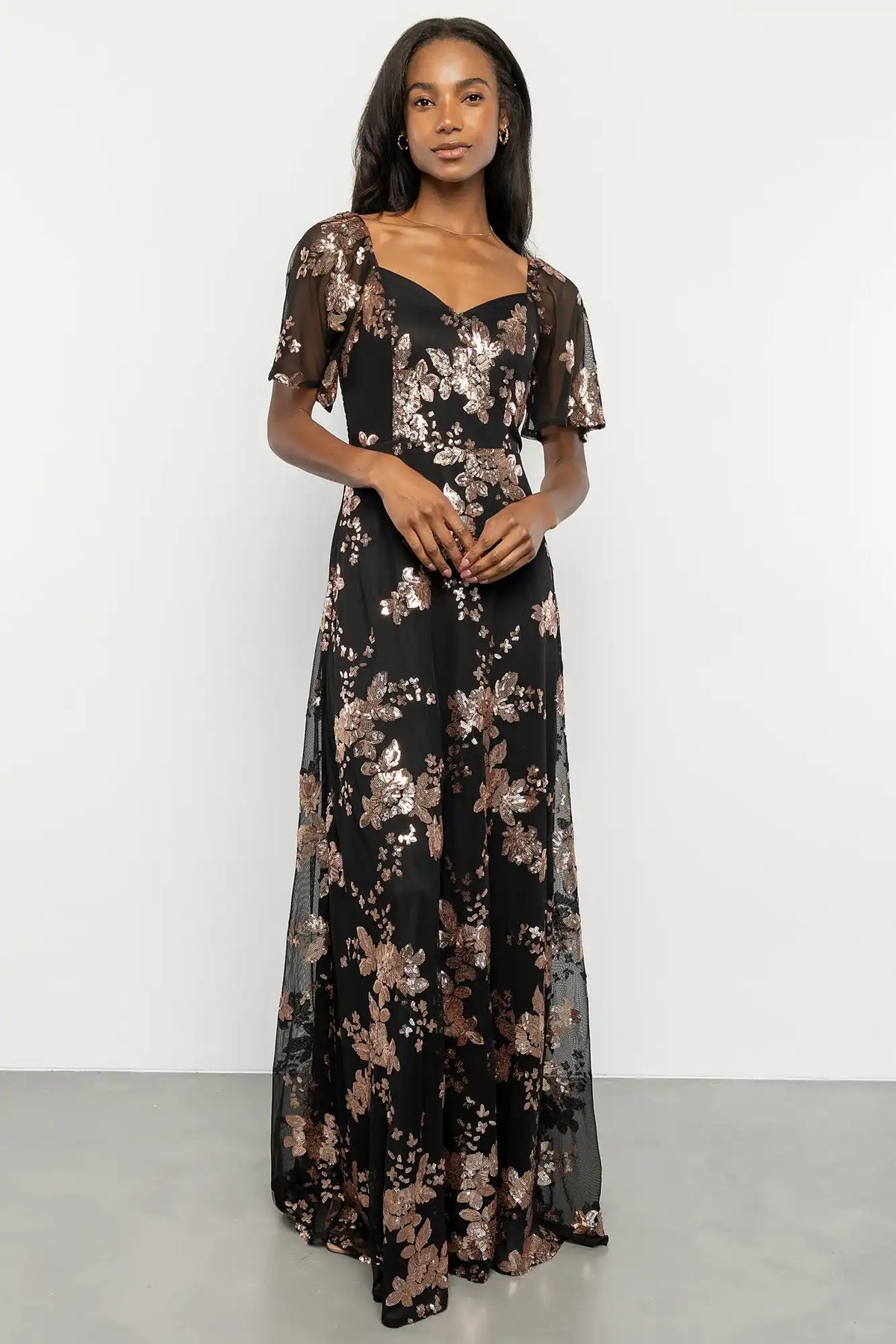 Karina Sequin Maxi Dress
