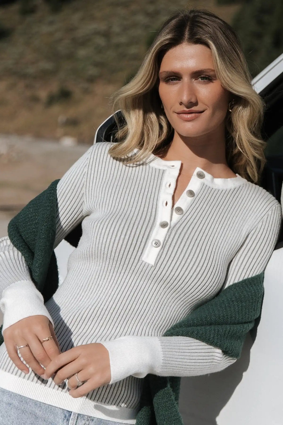 Stevie Ribbed Sweater