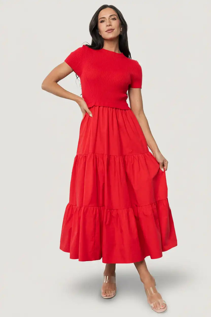 Devotion Tiered Dress