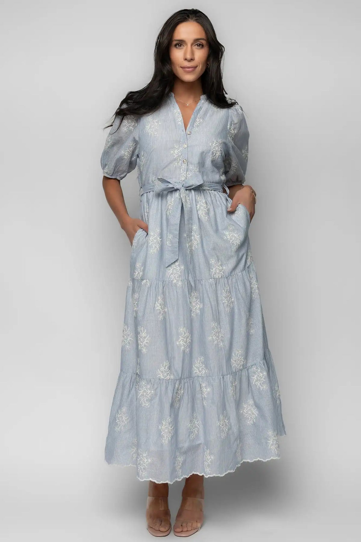 Marguerite Embroidered Dress