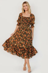 Fabian Jacquard Midi Dress
