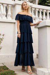 Carina Off Shoulder Maxi Dress