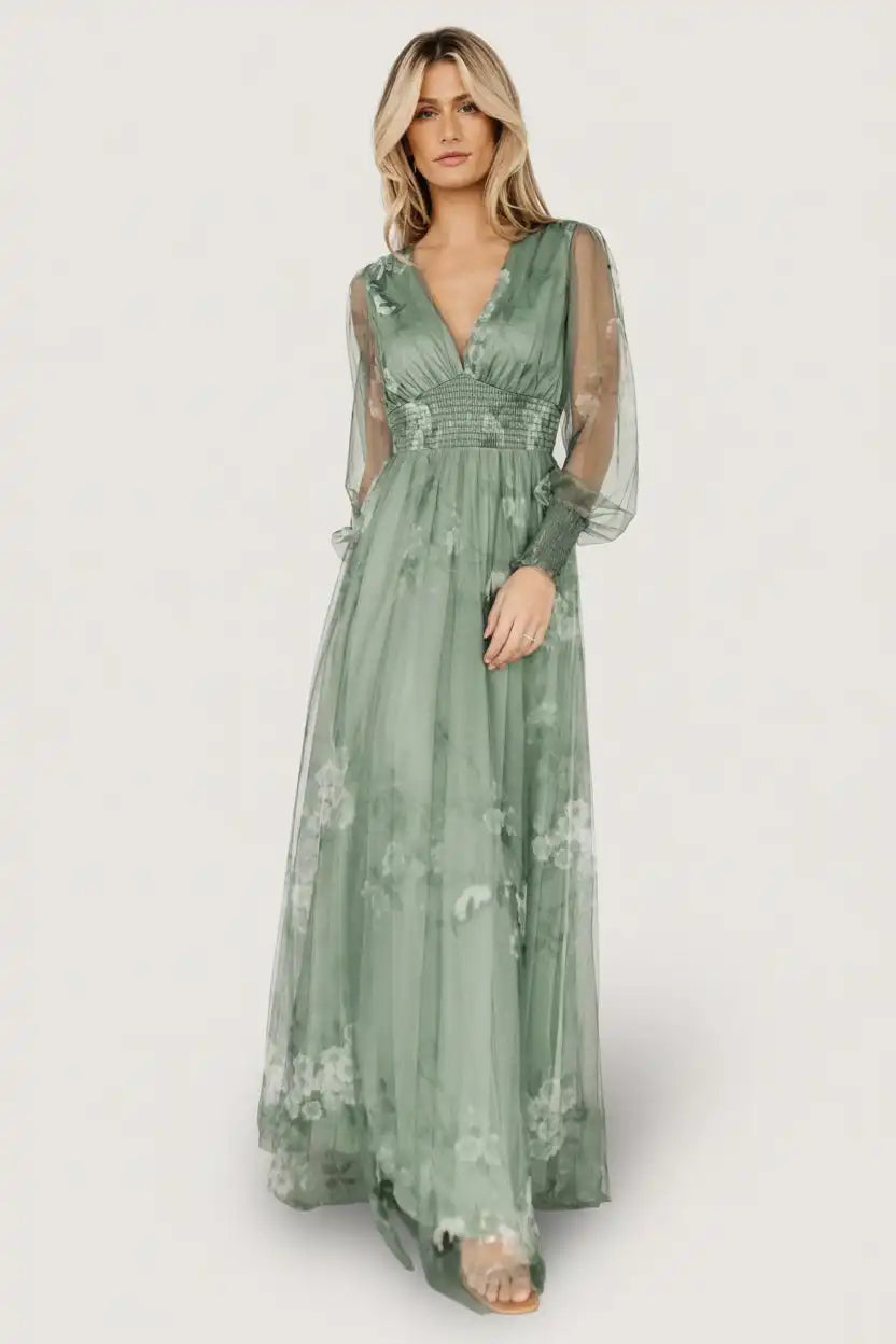 Layla Tulle Maxi Dress