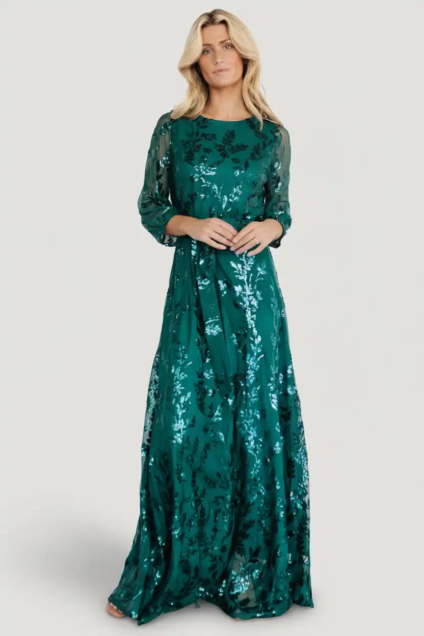 Destiny Sequin Maxi Dress