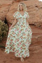 Lynlee Metallic Maxi Dress