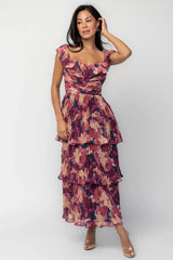 Steinway Pleated Midi Dress