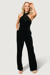 Cleopatra Velvet Jumpsuit