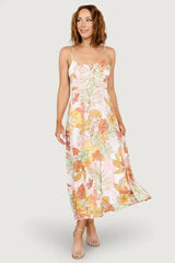 Hilo Back Tie Maxi Dress
