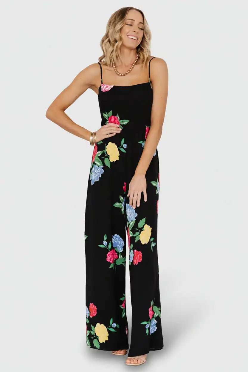 Brooklyn Wide Leg Jumpsuit