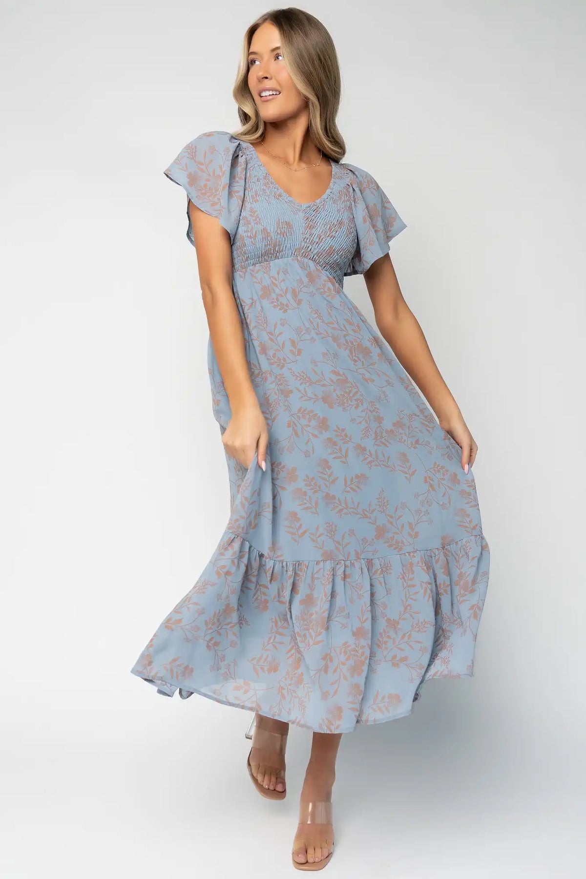 Monica Smocked Dress