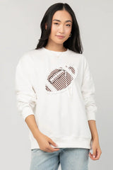 Stephen Gingham Crewneck