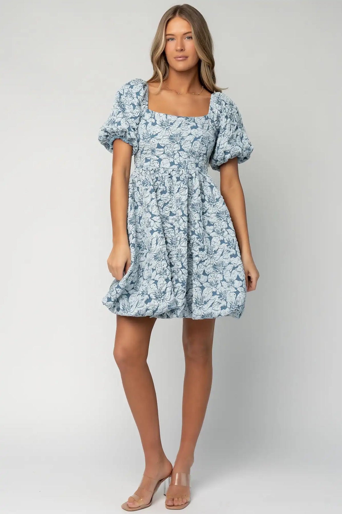 Enchanted Jacquard Dress