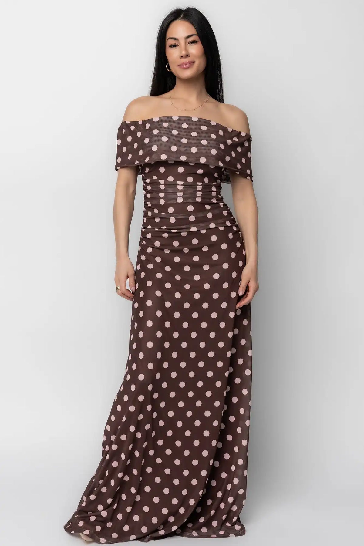 Maisie Off Shoulder Maxi Dress