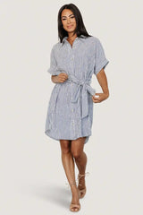 Nautical Shirt Dress
